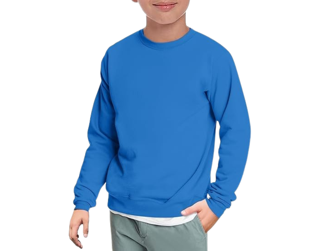 Haloumoning Boys Crewneck Pullover Sweatshirts Kids Youth Casual Long Sleeve Shirts 5-14 Years