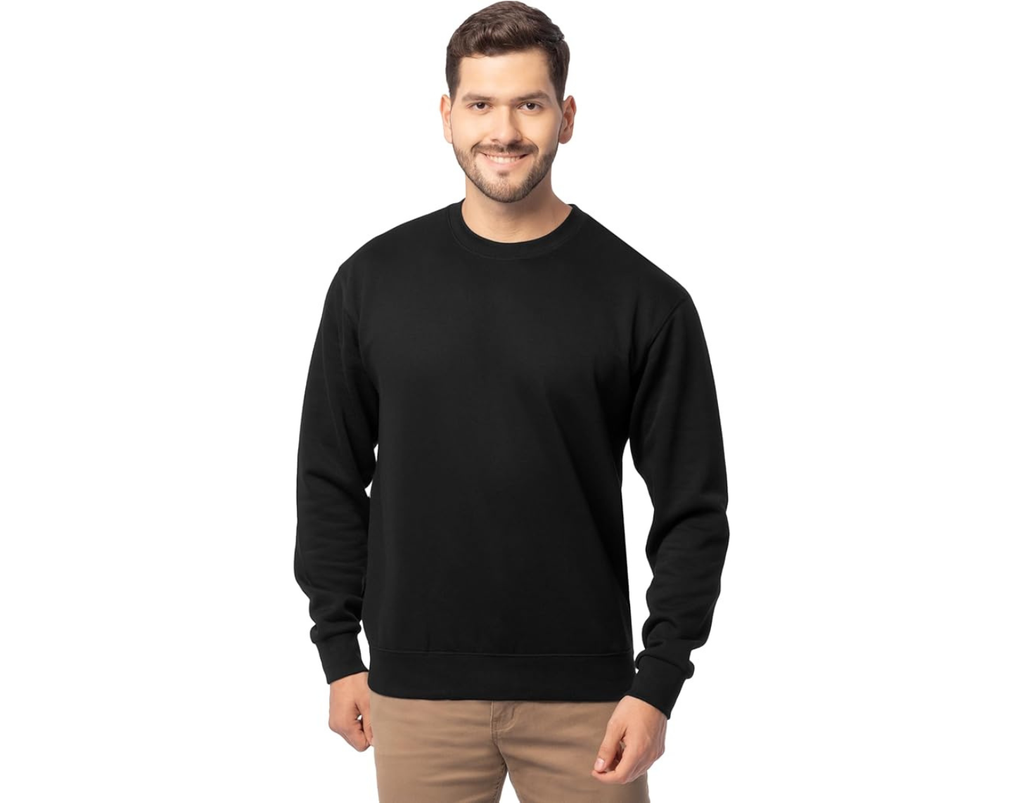 Fruit of the Loom Men's Eversoft Fleece Crewneck Sweatshirts, Moisture Wicking & Breathable, Sizes S-4x