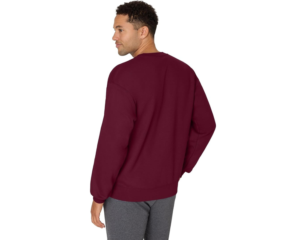 Hanes Men's Ultimate Sweatshirt, Heavyweight Fleece Sweatshirt, Crewneck Pullover for Men