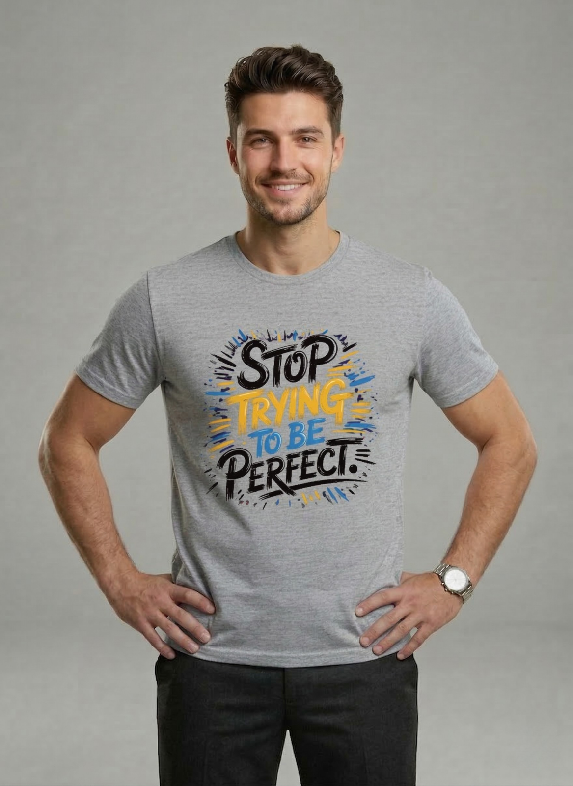 Customized Stop Trying be Perfect T Shirts