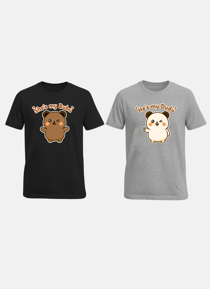 She,s my Bubu Couple Couple T-Shirt
