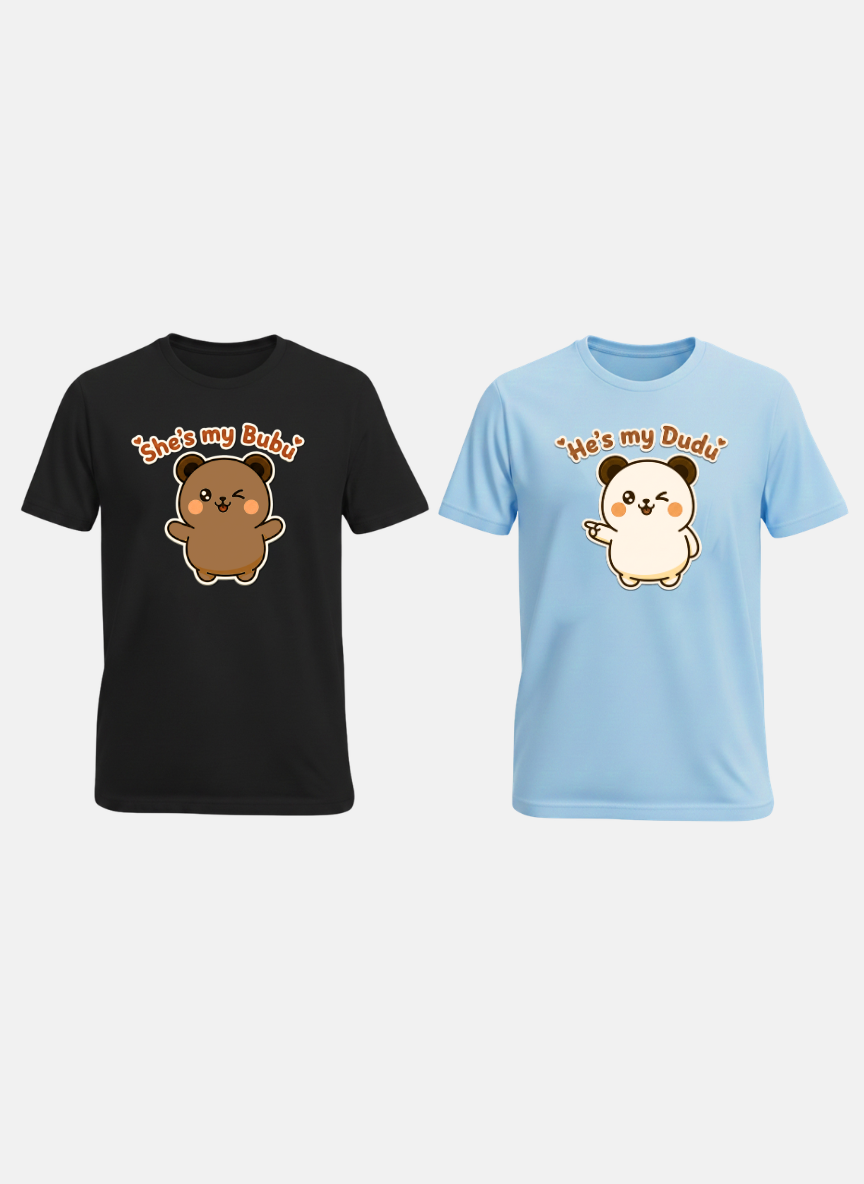 She,s my Bubu Couple Couple T-Shirt