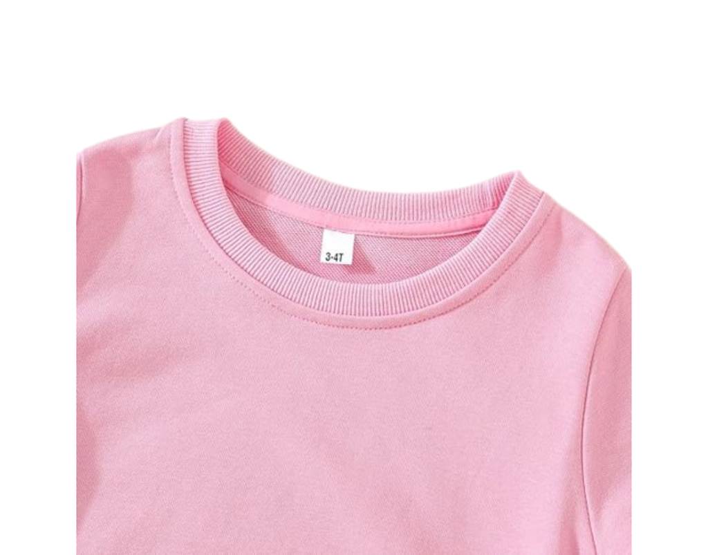 Magic Park 1-14Y Toddler Long Sleeve Sweatshirt Boys Girls Pullover Kids Solid Color T Shirt Winter Casual Tops