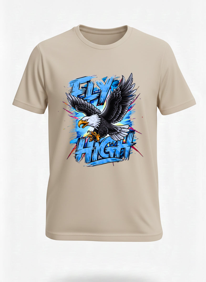 Customized fly high t shirt