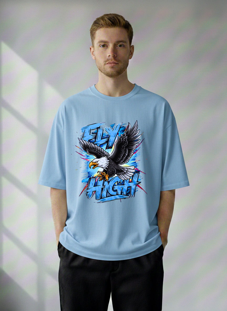 Customized fly high t shirt
