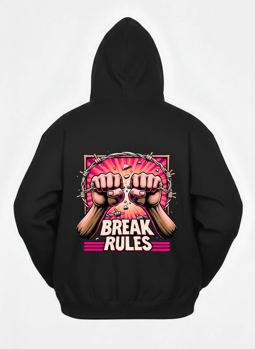 Customized Break Rules Hoodies