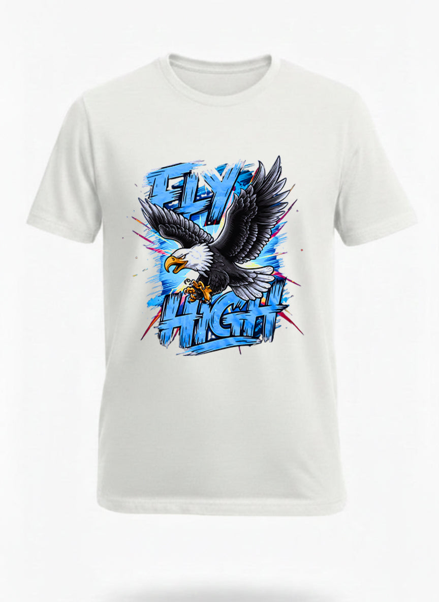 Customized fly high t shirt