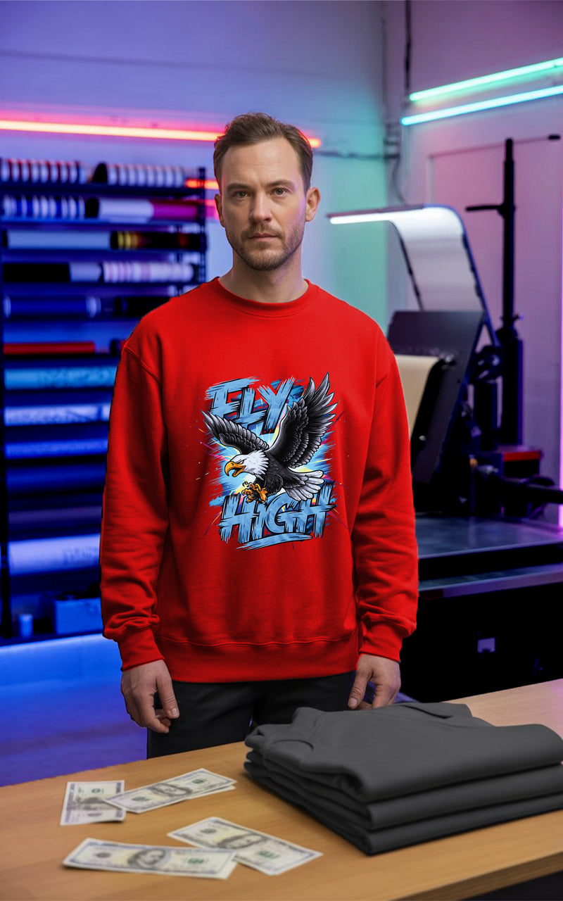 Customized High Fly Sweat shirt
